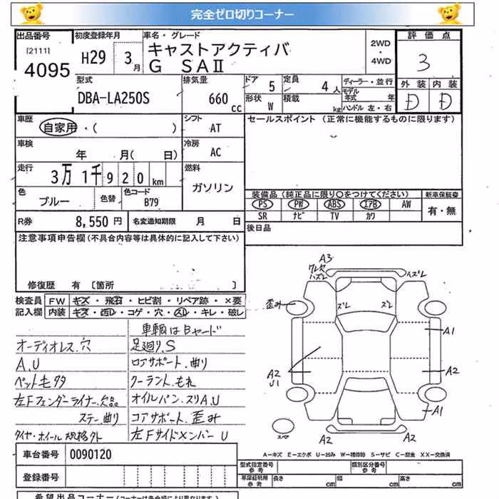 DAIHATSU CAST