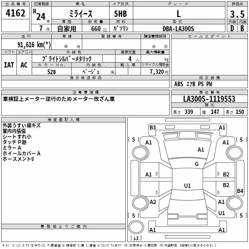 DAIHATSU MIRA E:S