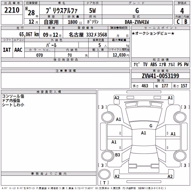 TOYOTA PRIUS ALPHA