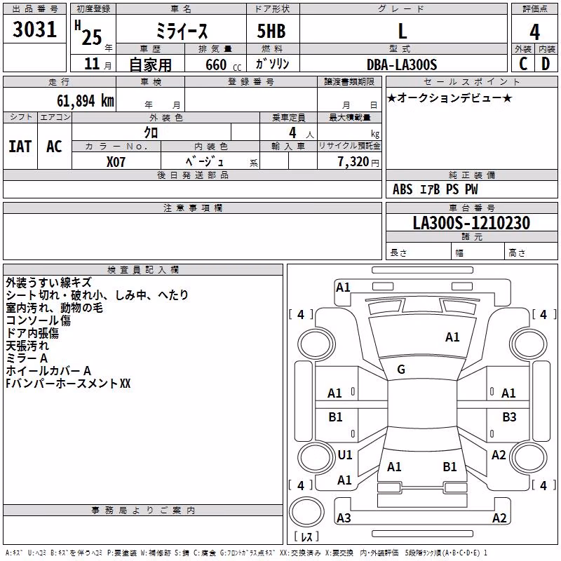 DAIHATSU MIRA E:S