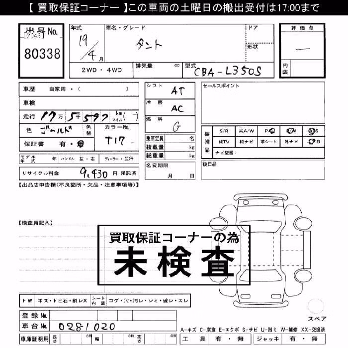 DAIHATSU TANTO