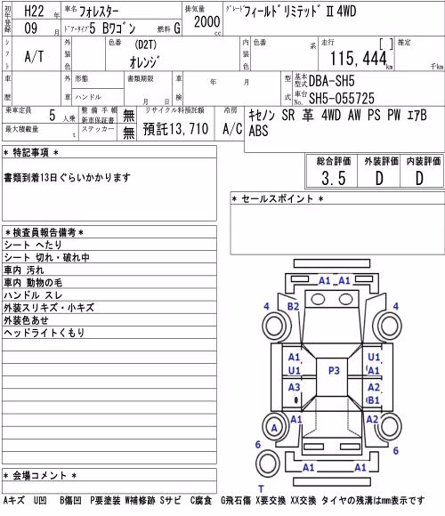 SUBARU FORESTER
