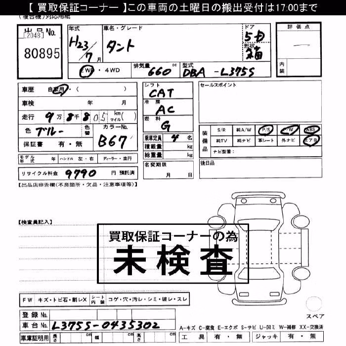 DAIHATSU TANTO
