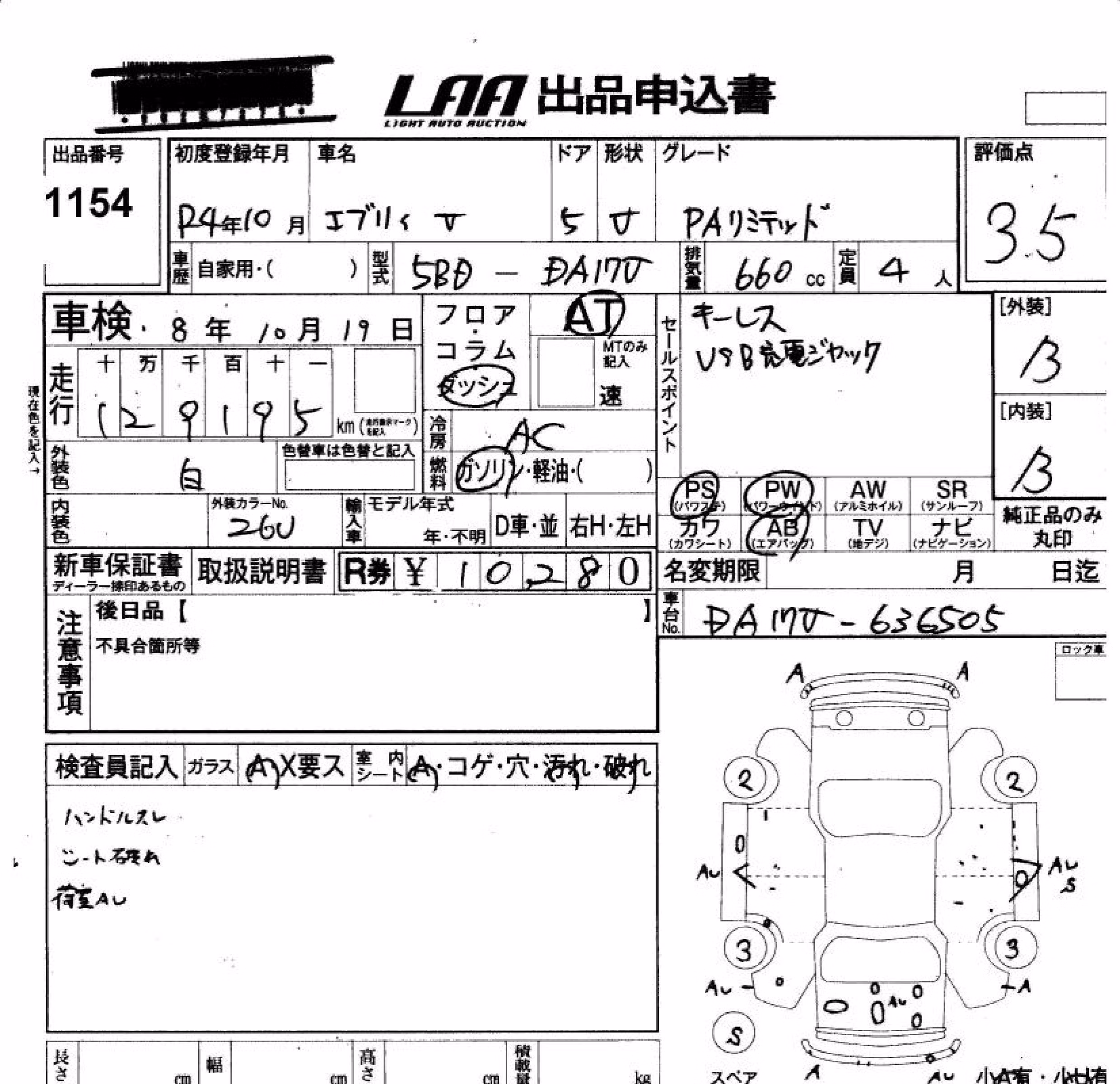 SUZUKI EVERY
