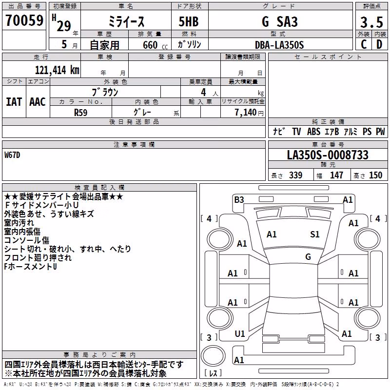 DAIHATSU MIRA E:S