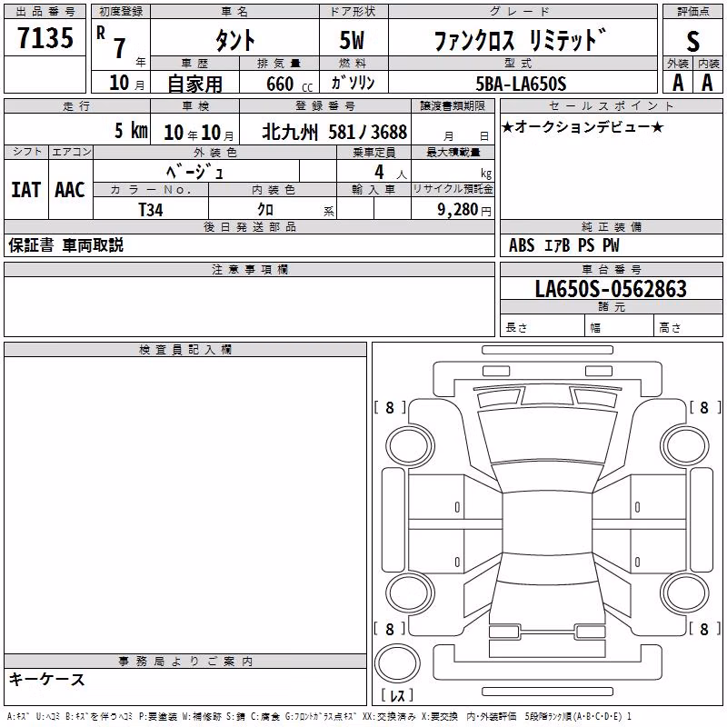 DAIHATSU TANTO