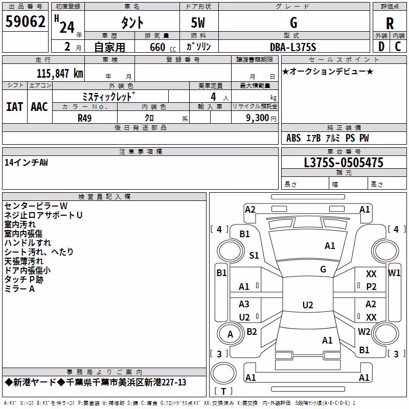 DAIHATSU TANTO