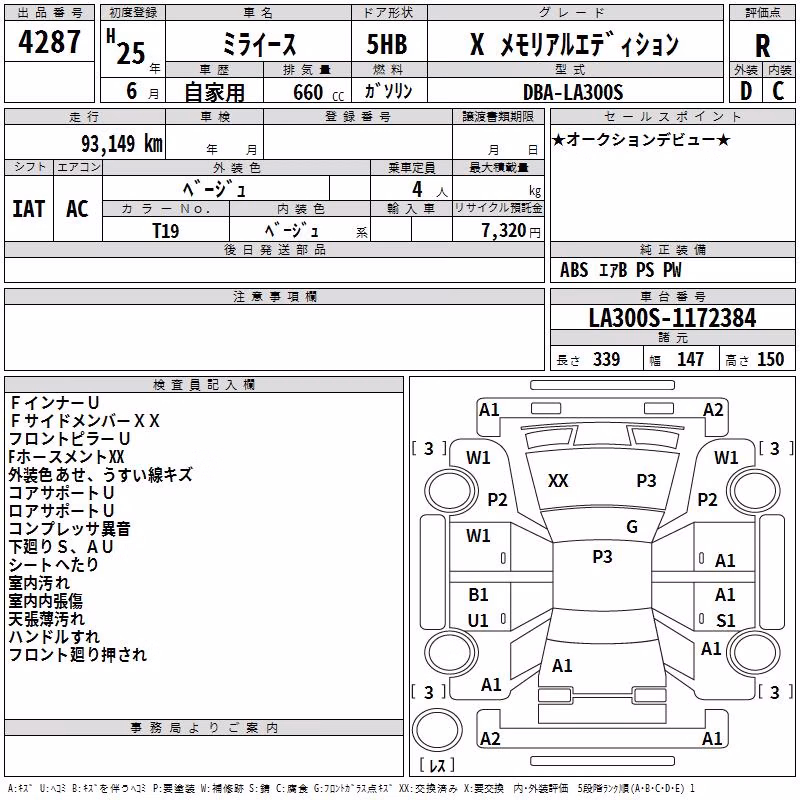 DAIHATSU MIRA E:S