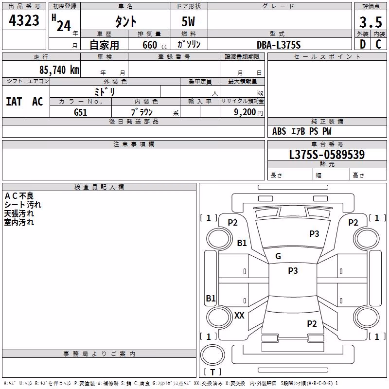 DAIHATSU TANTO