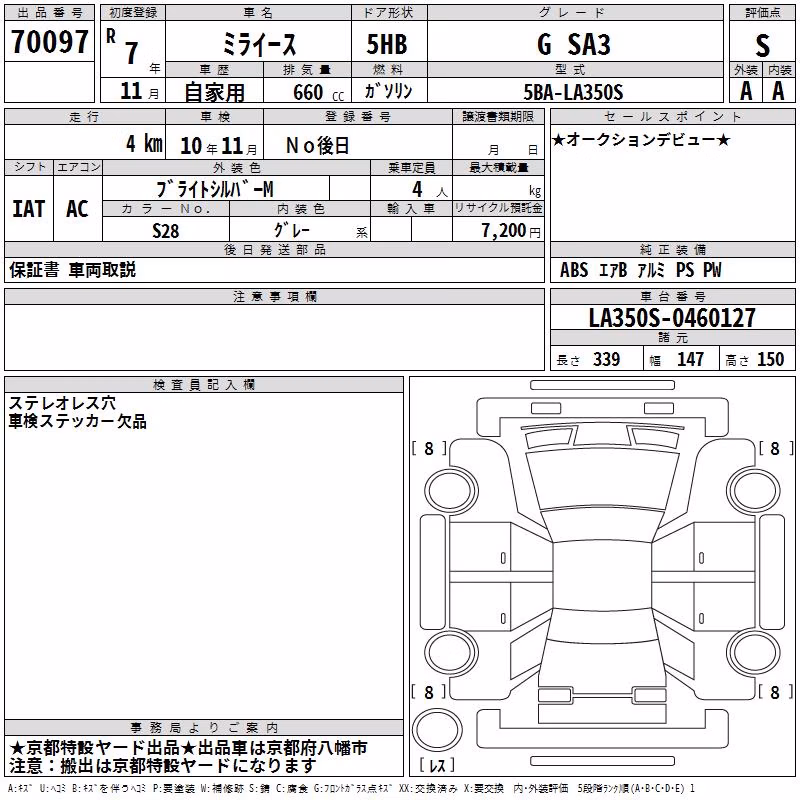 DAIHATSU MIRA E:S