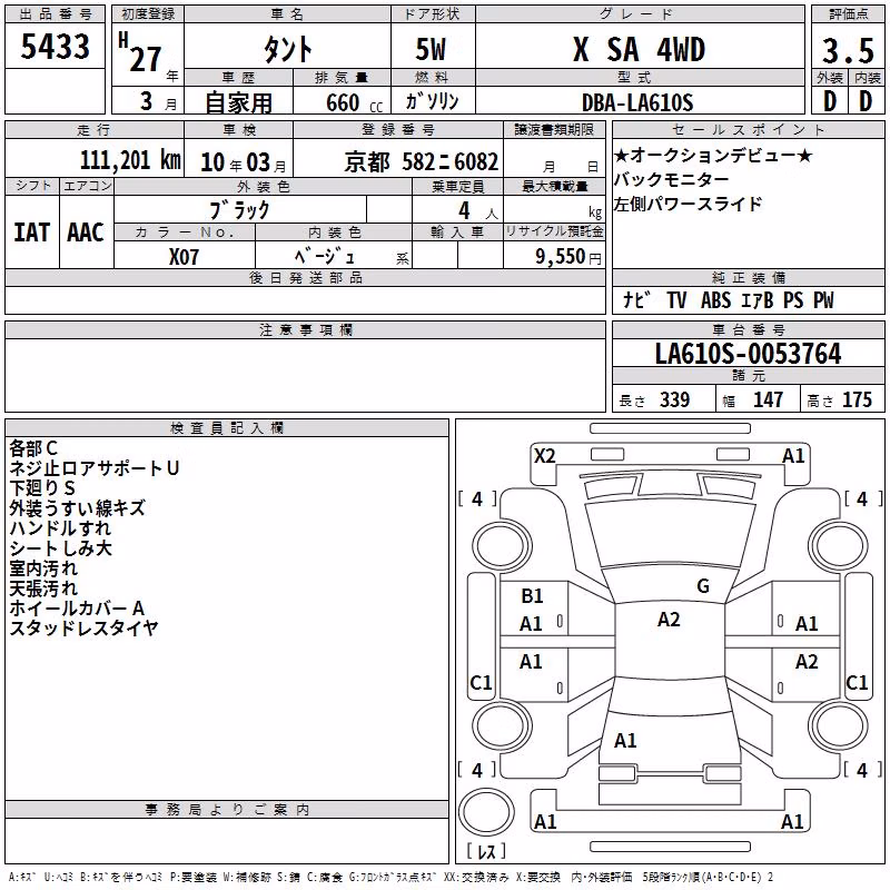 DAIHATSU TANTO