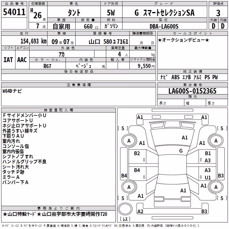DAIHATSU TANTO