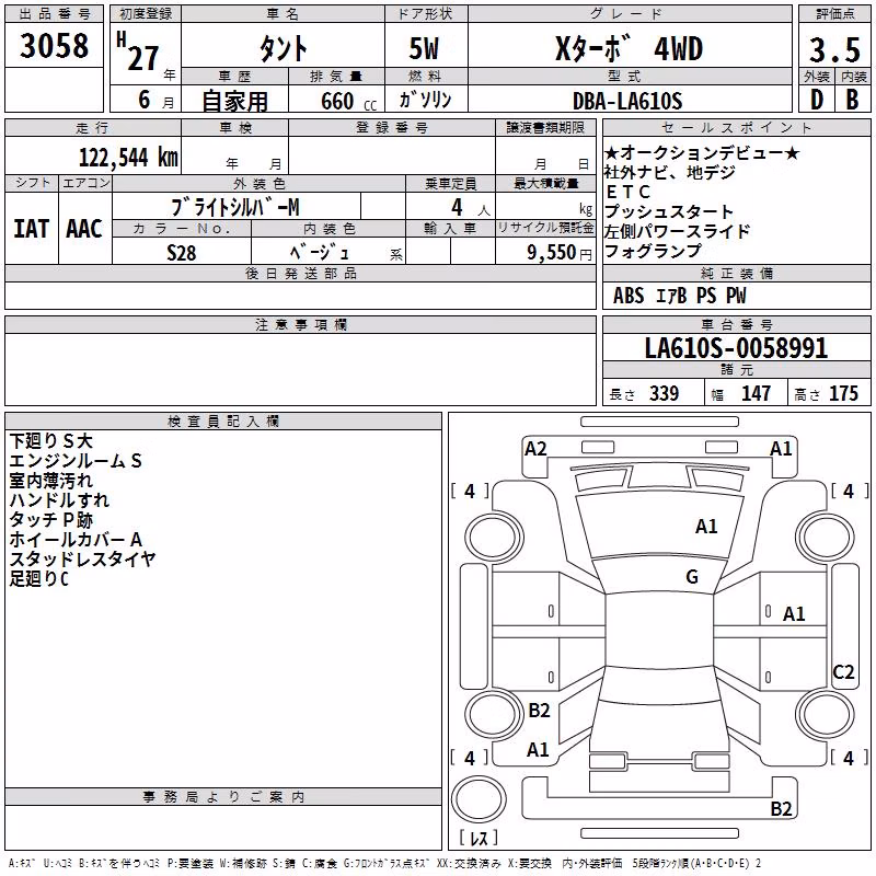 DAIHATSU TANTO