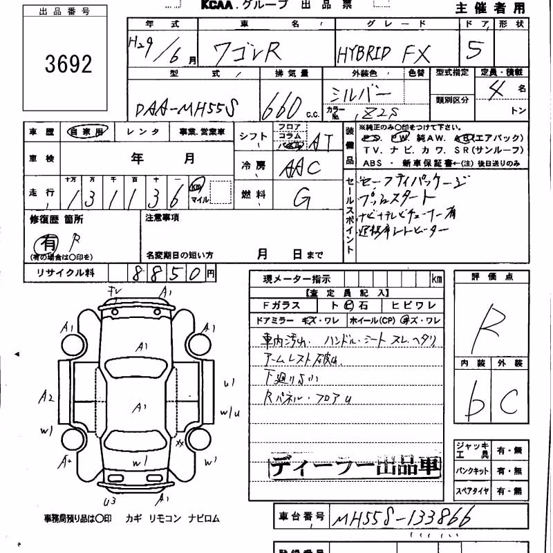 SUZUKI WAGON R