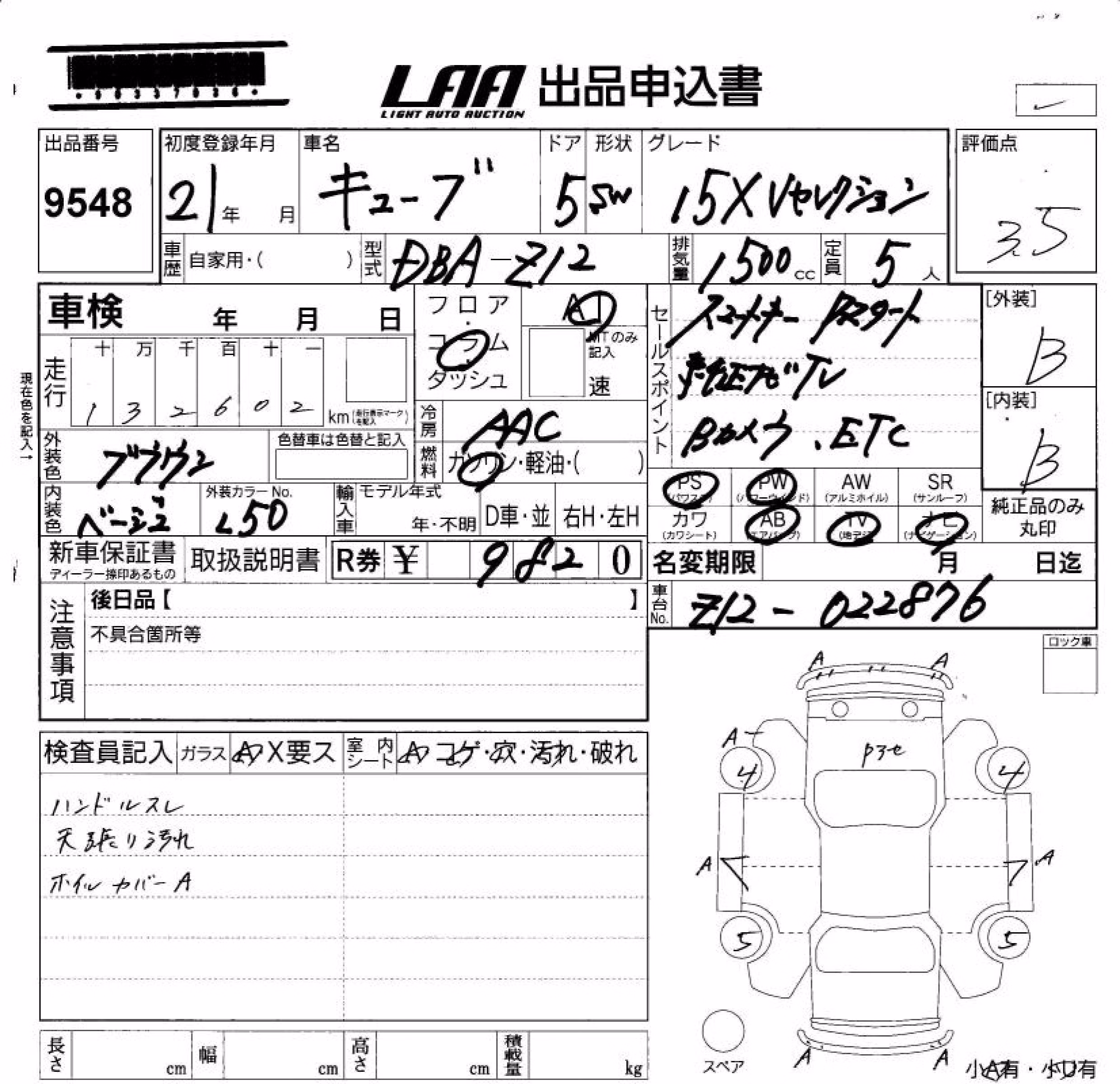 NISSAN CUBE