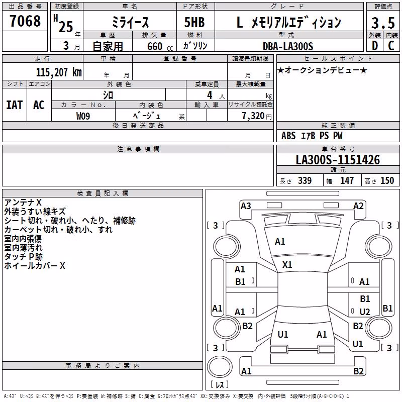 DAIHATSU MIRA E:S