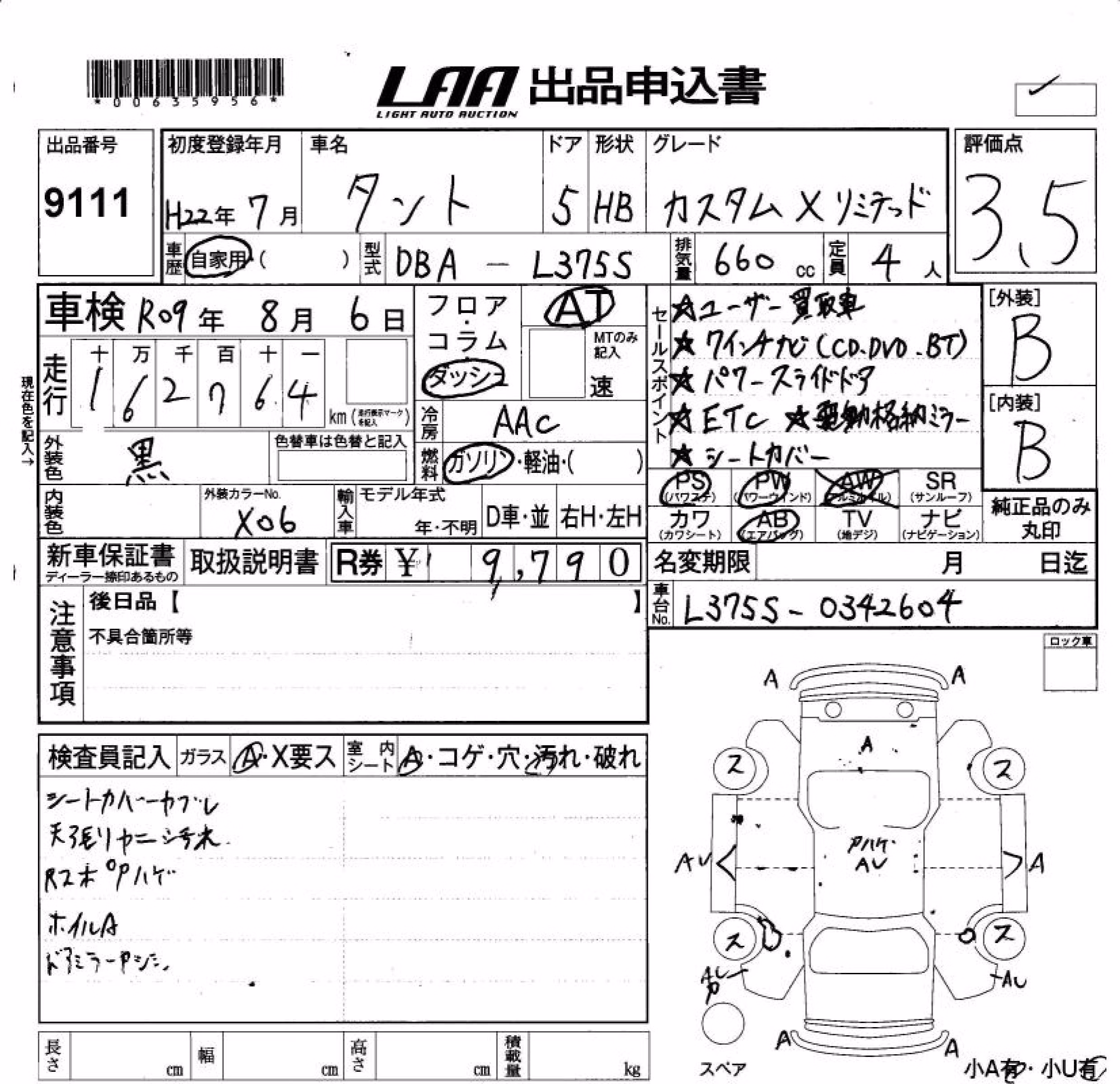DAIHATSU TANTO
