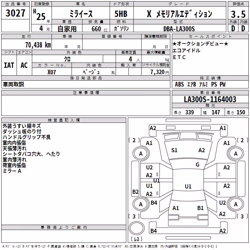 DAIHATSU MIRA E:S