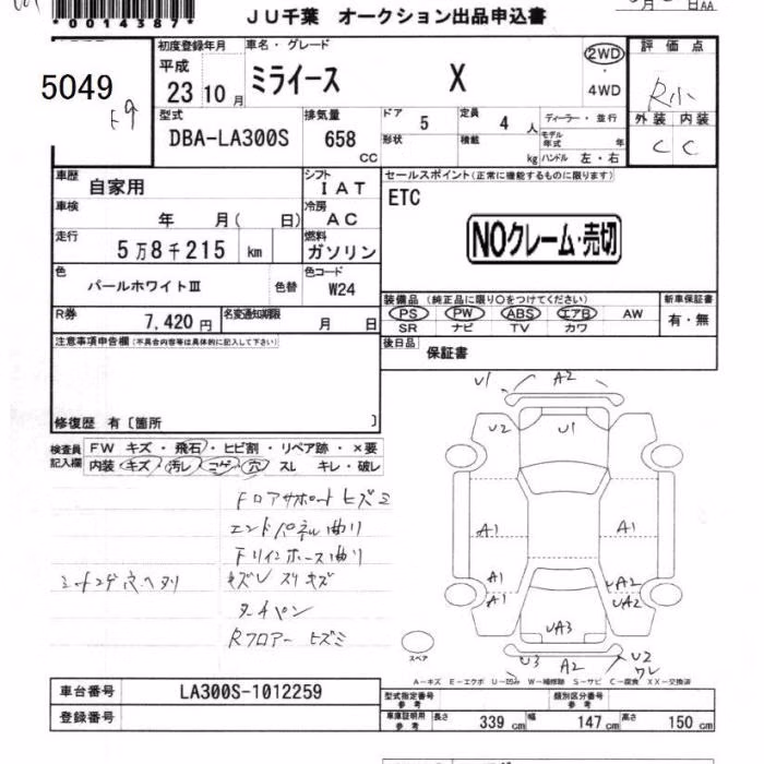 DAIHATSU MIRA E:S