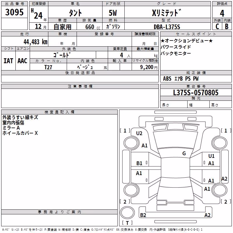 DAIHATSU TANTO