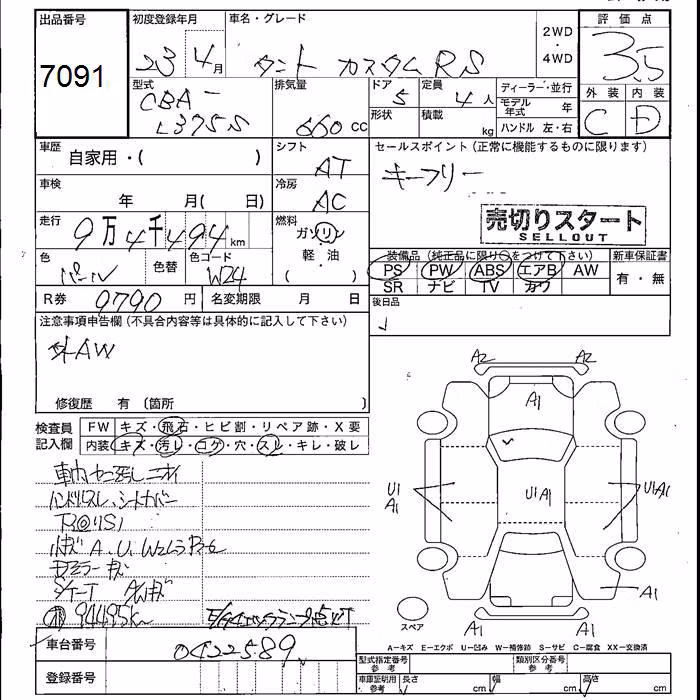 DAIHATSU TANTO