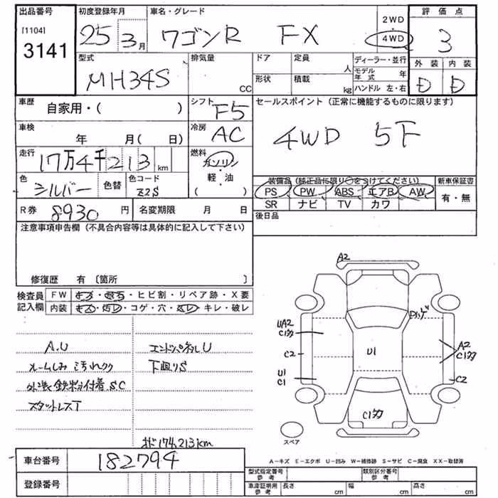SUZUKI WAGON R