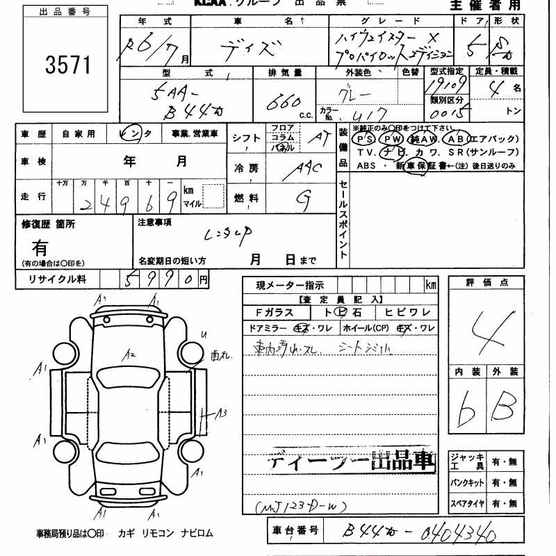NISSAN DAYZ