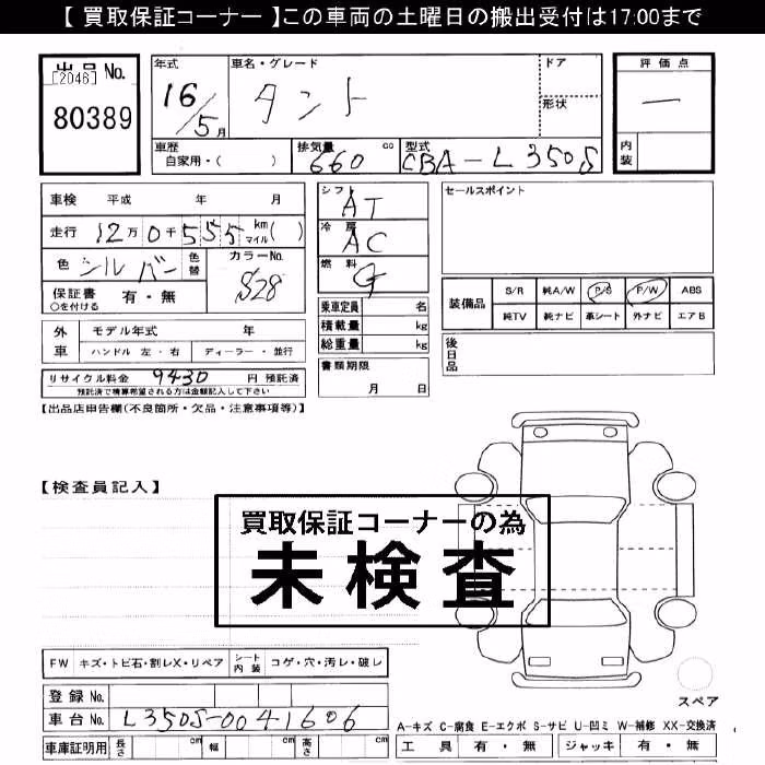 DAIHATSU TANTO