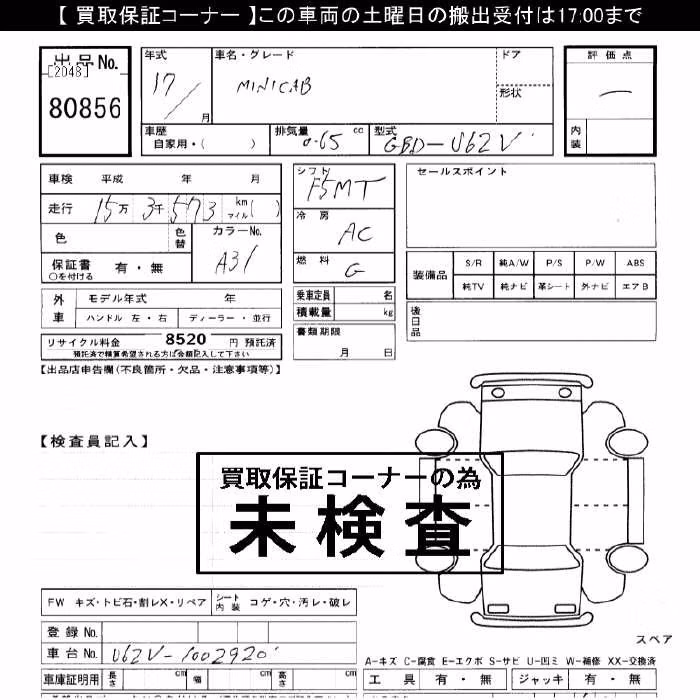 MITSUBISHI MINICAB