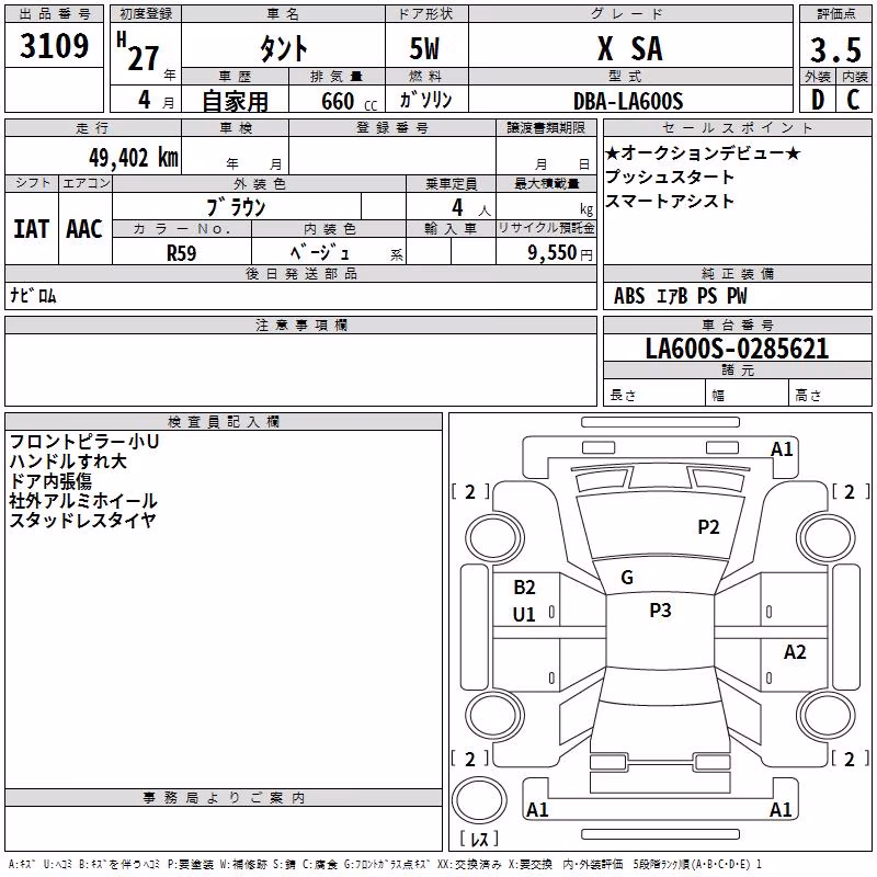 DAIHATSU TANTO