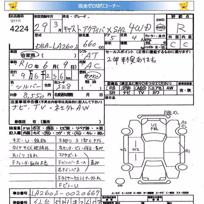 DAIHATSU CAST