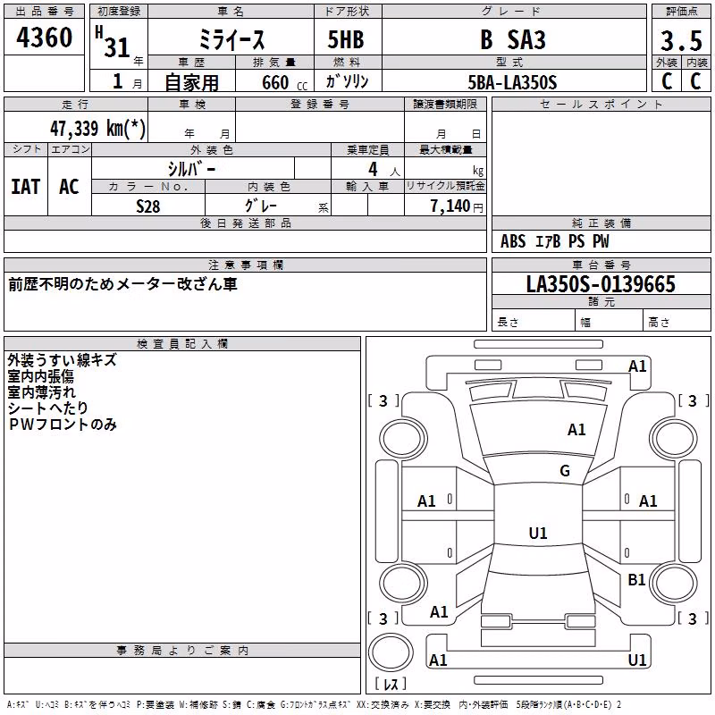 DAIHATSU MIRA E:S