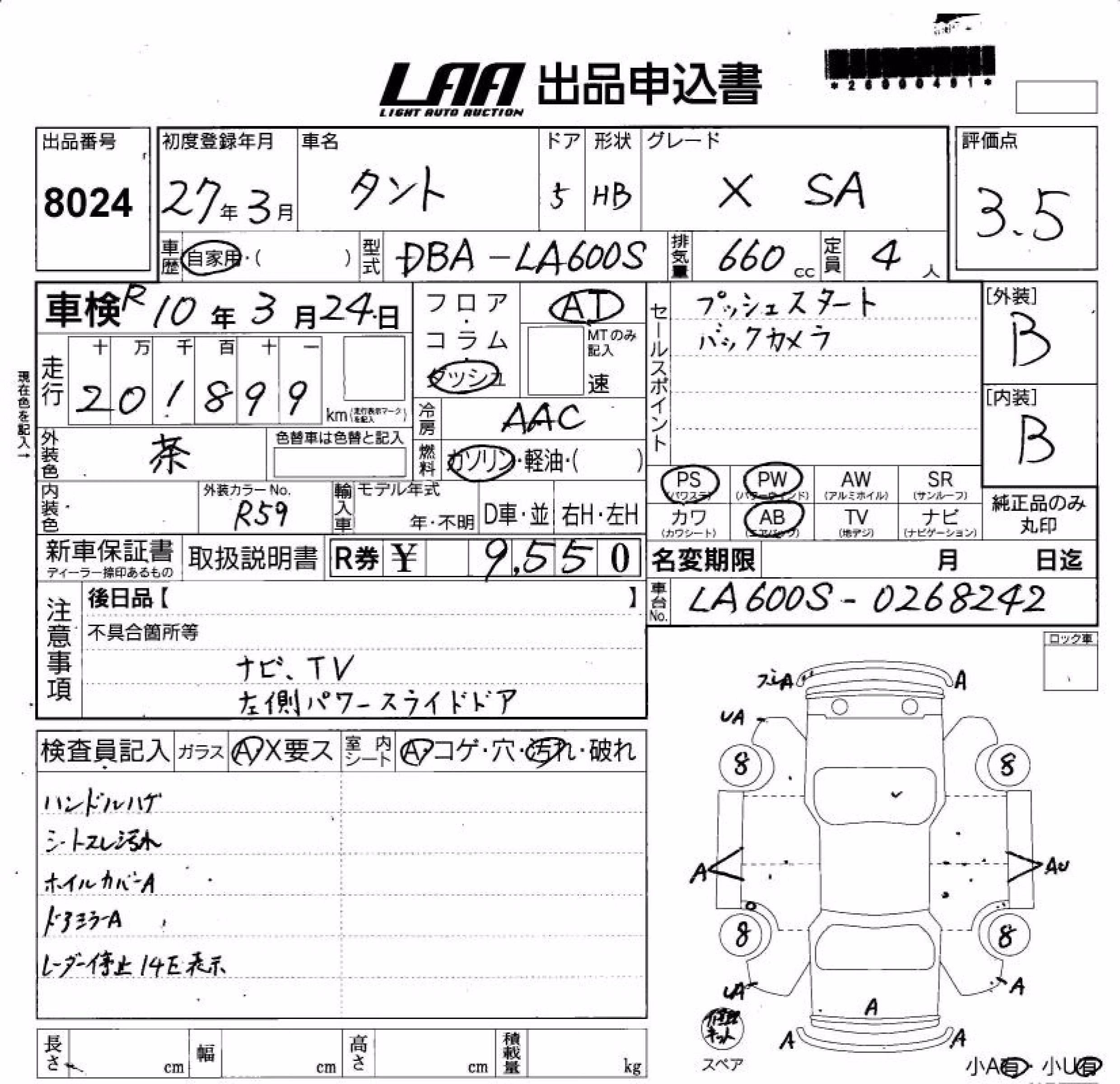 DAIHATSU TANTO