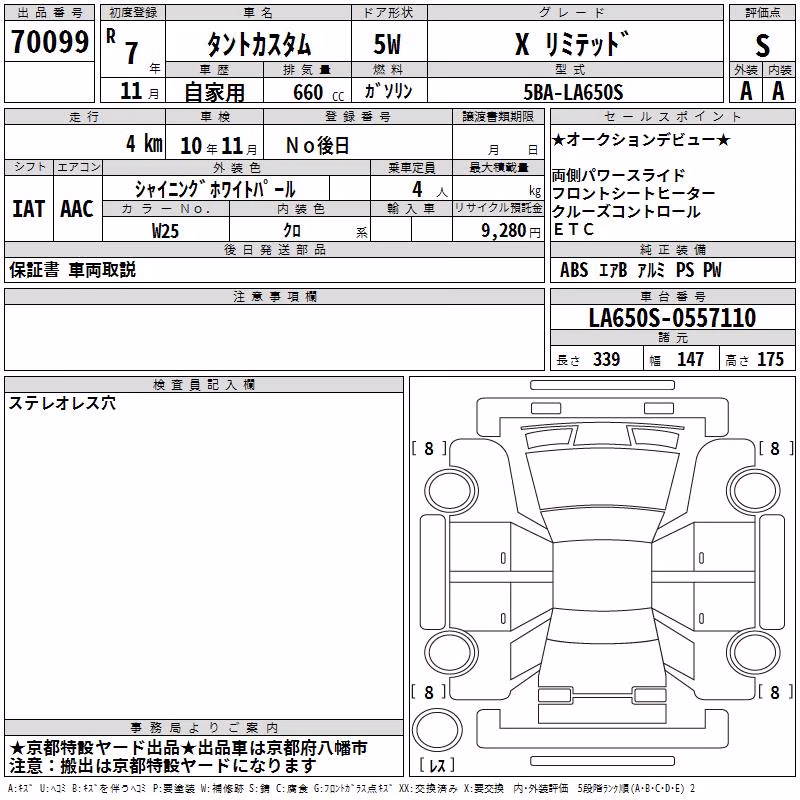 DAIHATSU TANTO