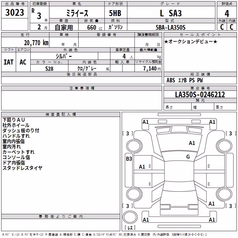 DAIHATSU MIRA E:S