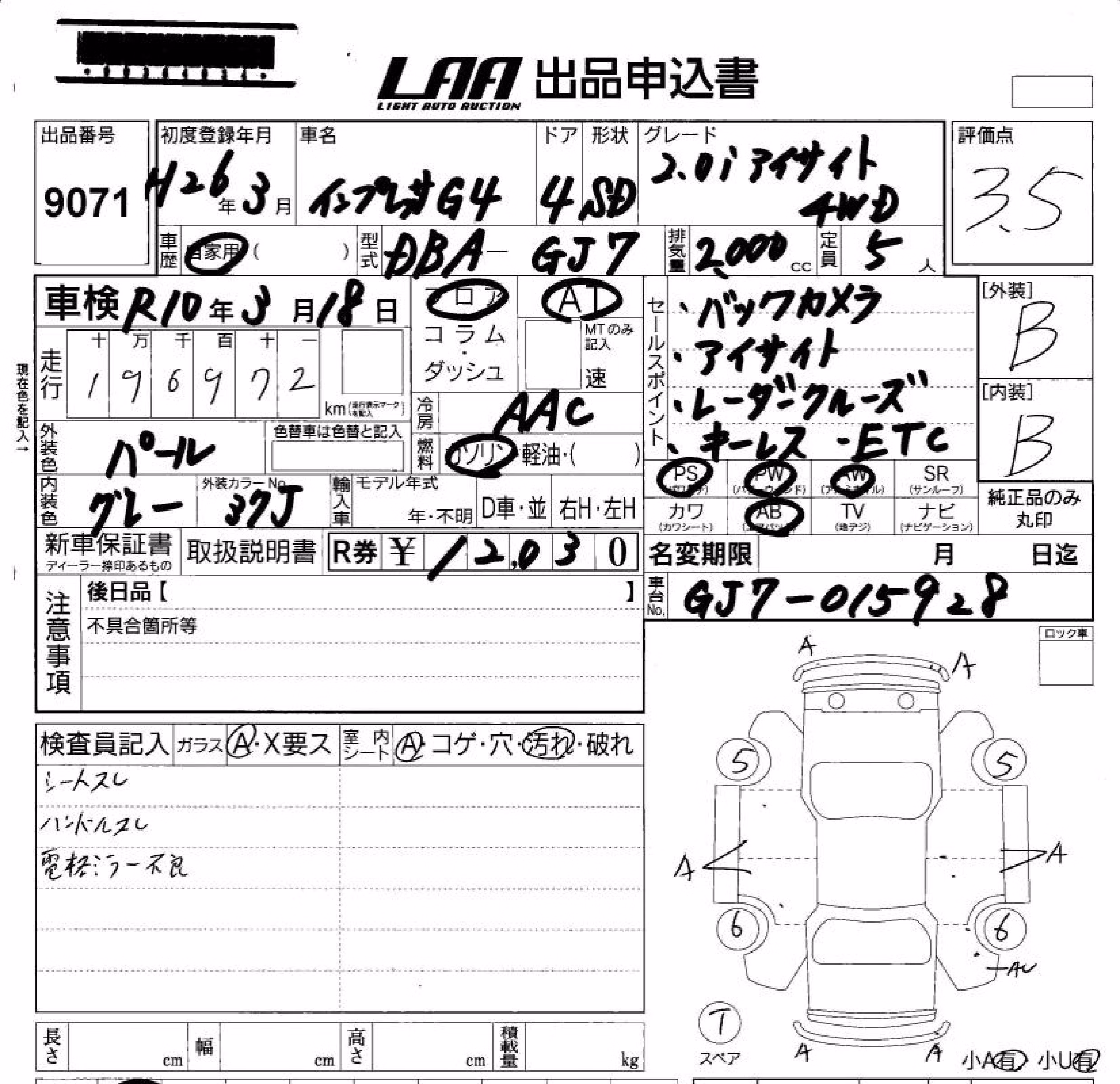 SUBARU IMPREZA