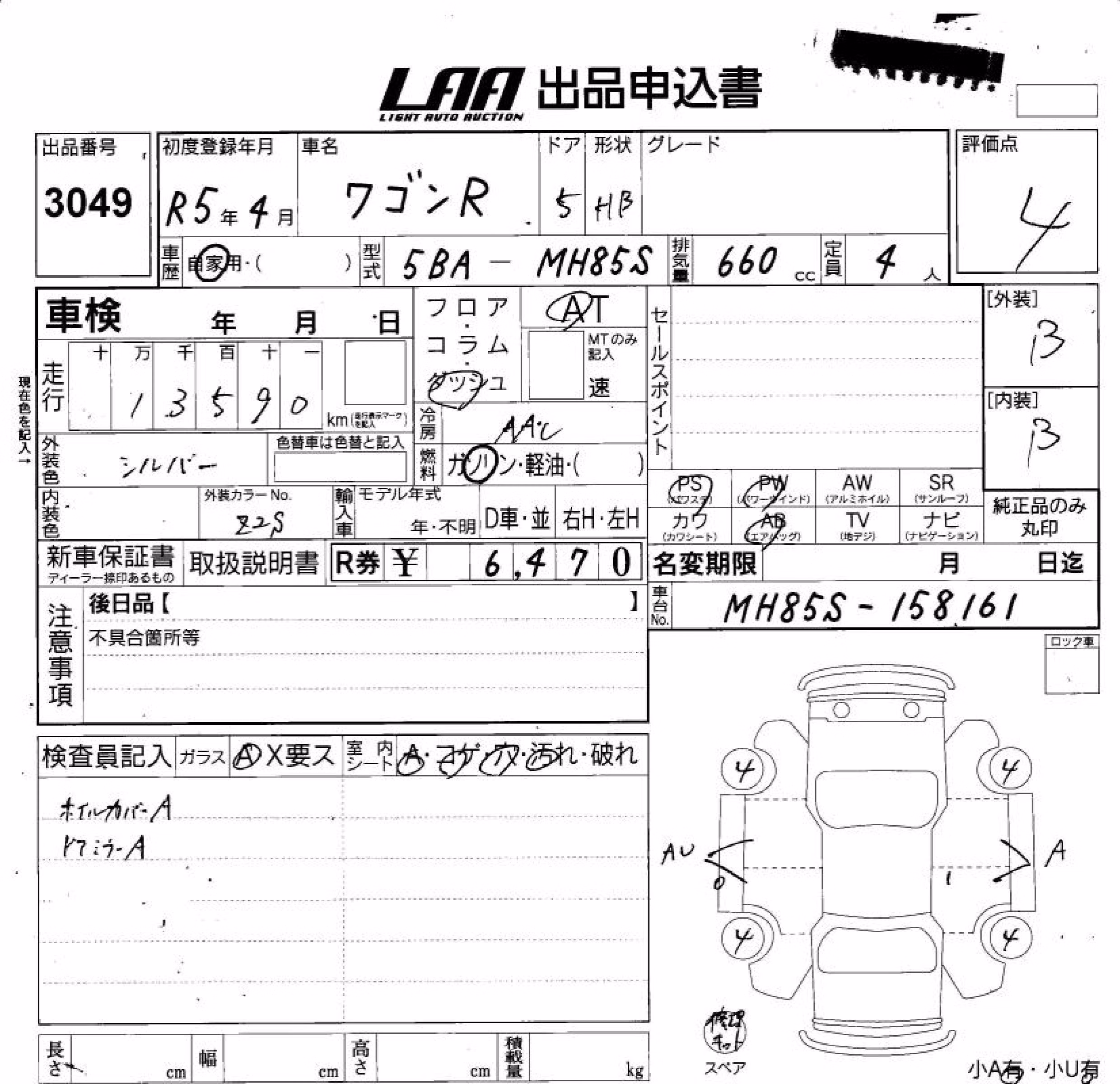 SUZUKI WAGON R