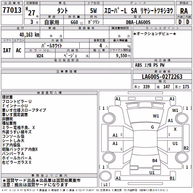 DAIHATSU TANTO