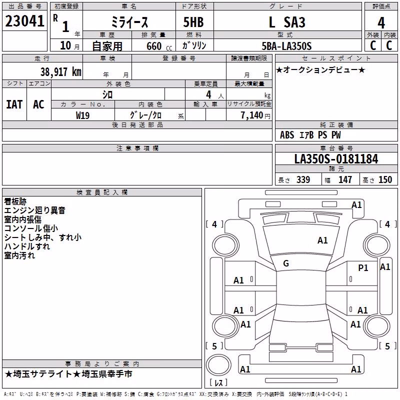 DAIHATSU MIRA E:S