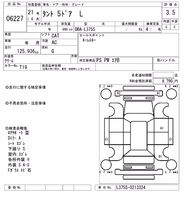 DAIHATSU TANTO