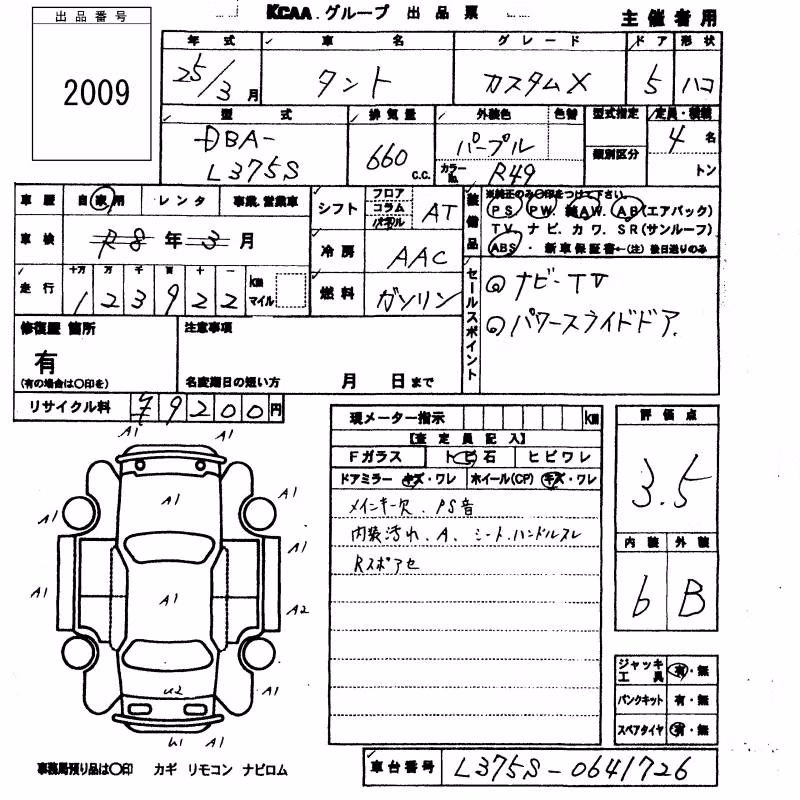 DAIHATSU TANTO