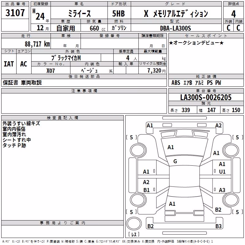DAIHATSU MIRA E:S