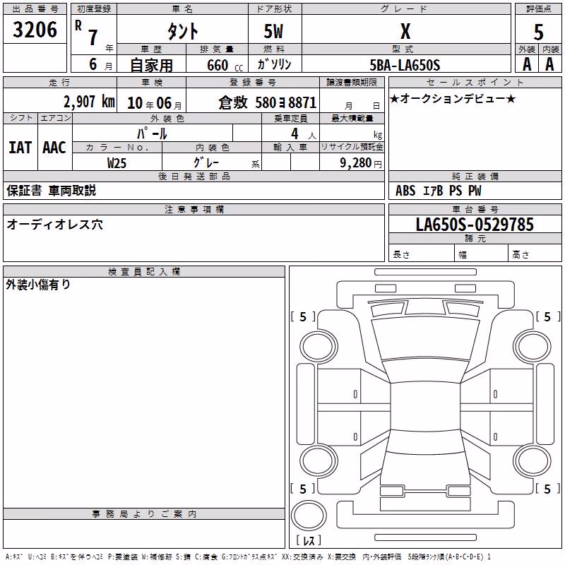 DAIHATSU TANTO