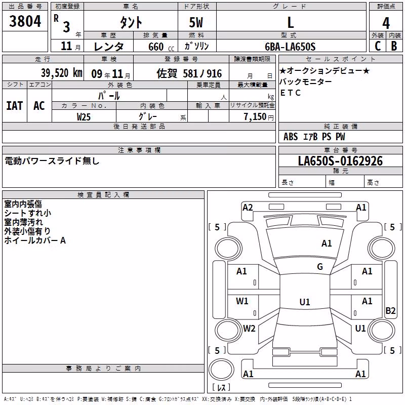 DAIHATSU TANTO