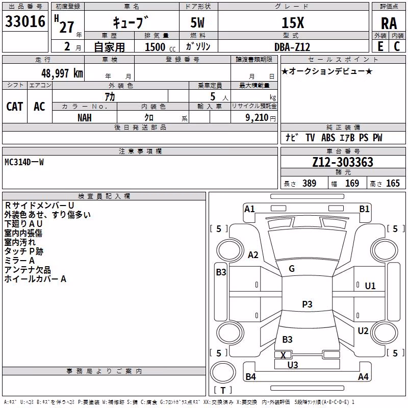 NISSAN CUBE