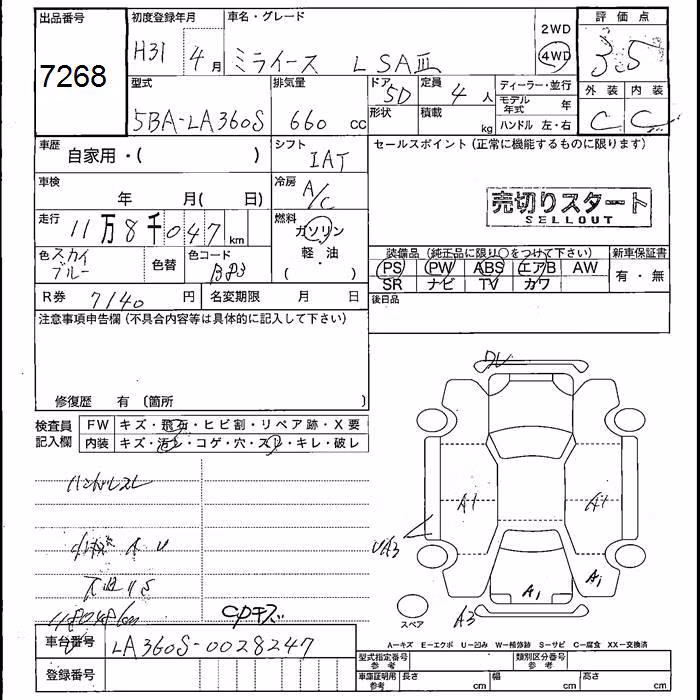 DAIHATSU MIRA E:S
