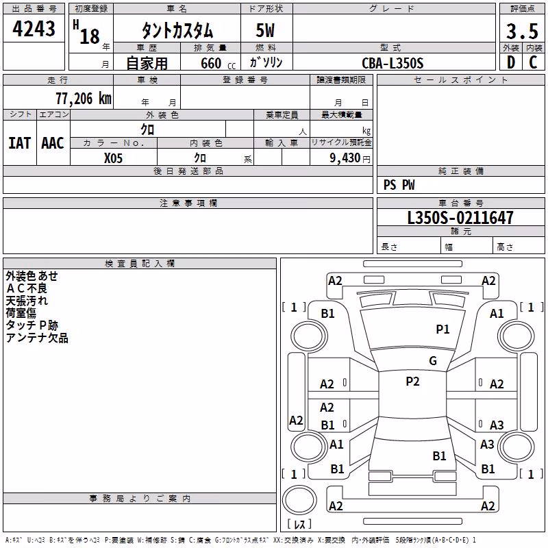 DAIHATSU TANTO