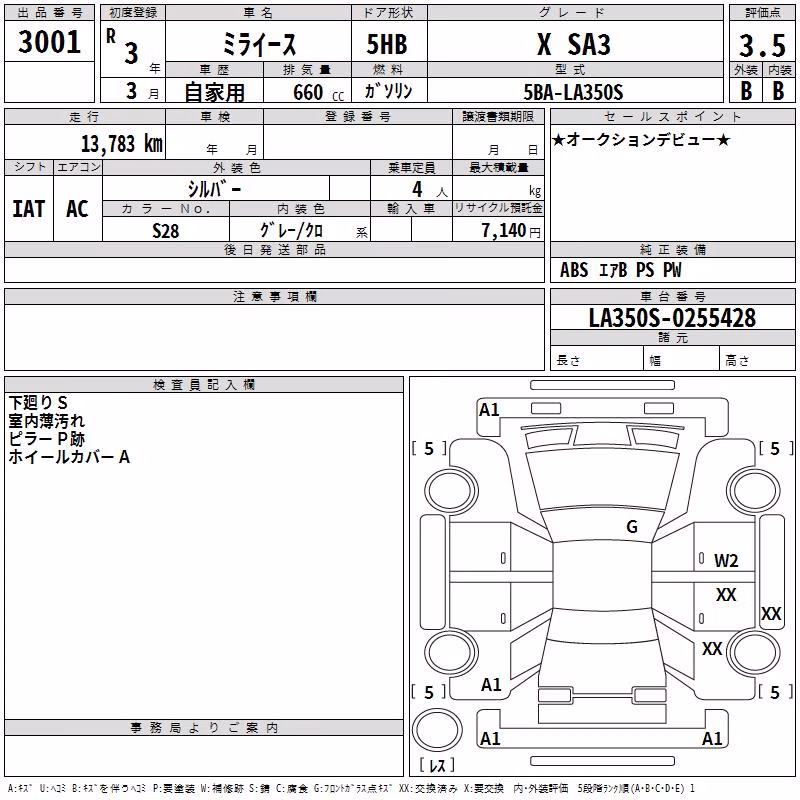 DAIHATSU MIRA E:S