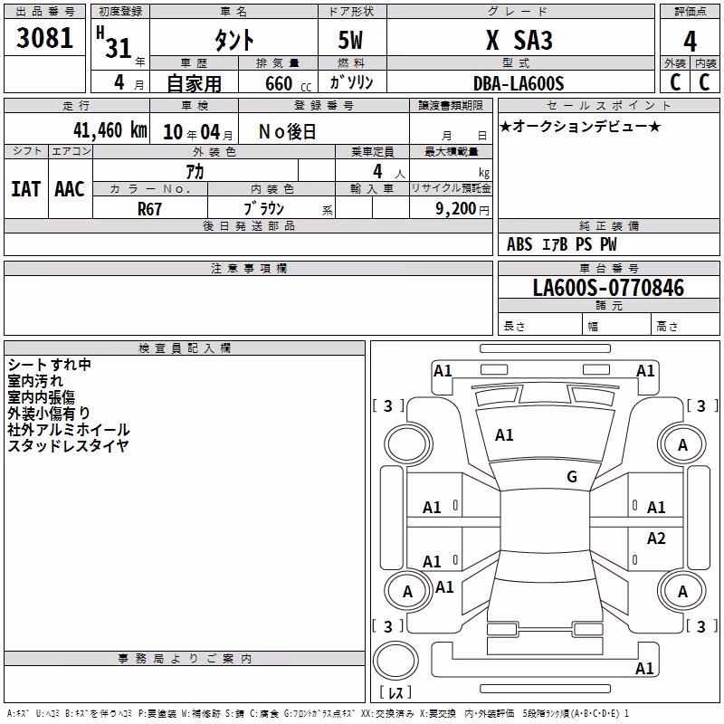 DAIHATSU TANTO