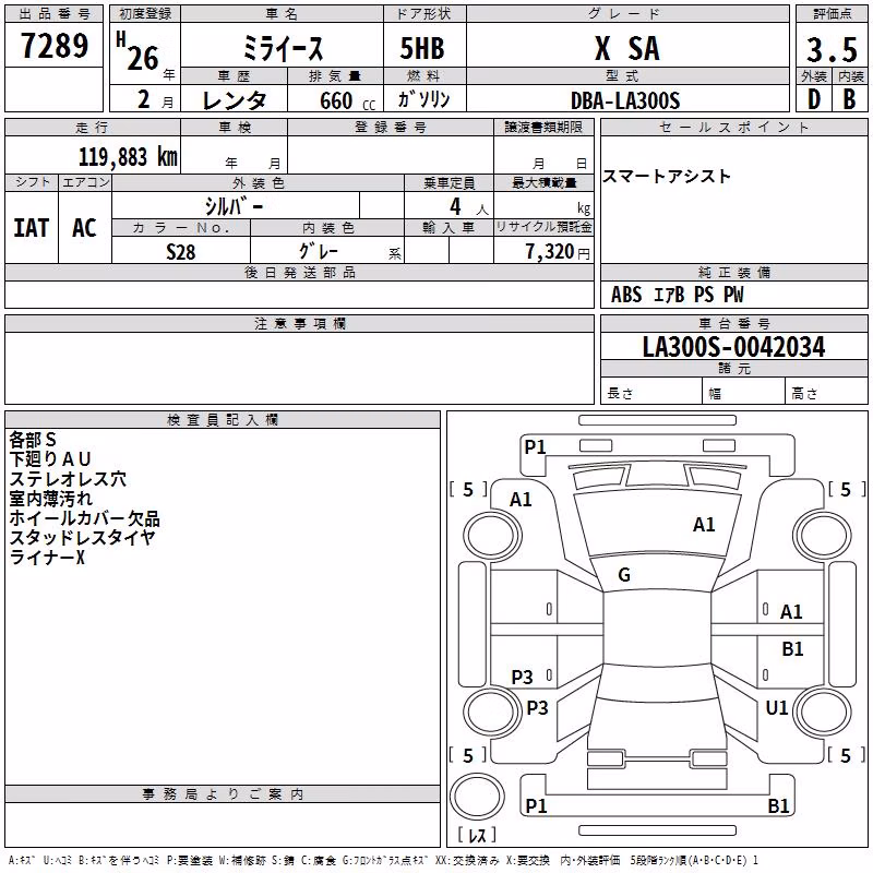 DAIHATSU MIRA E:S